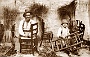 Anni 40-Curtarolo-Impagliatore di sedie (A.D.)